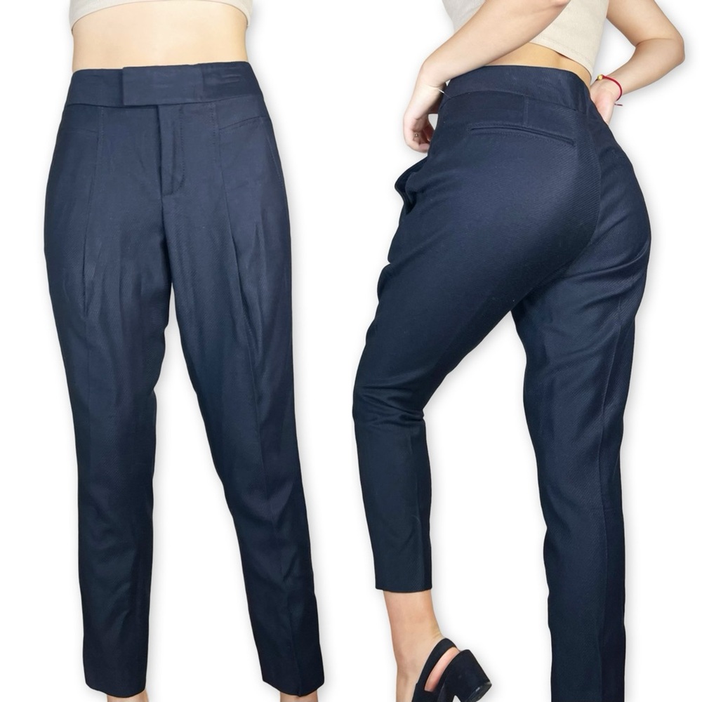 Helmut Lang Wool Blend Black Trousers Size 2